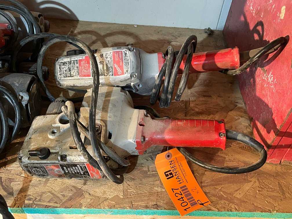 (2) Milwaukee Hole Hogs