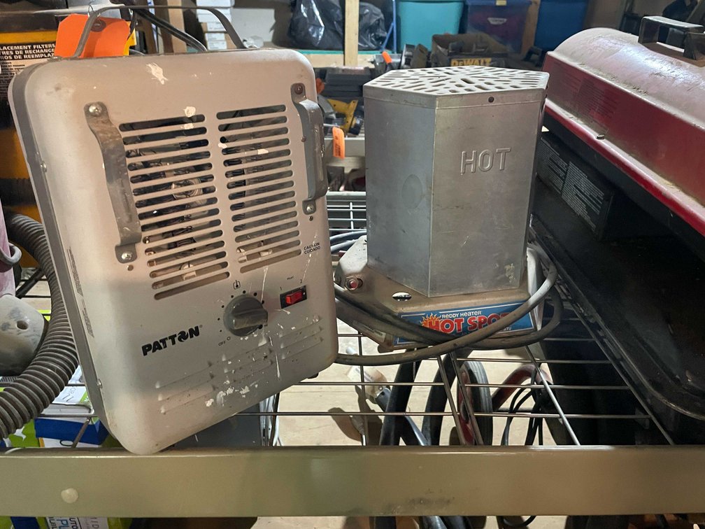 (2) Heaters