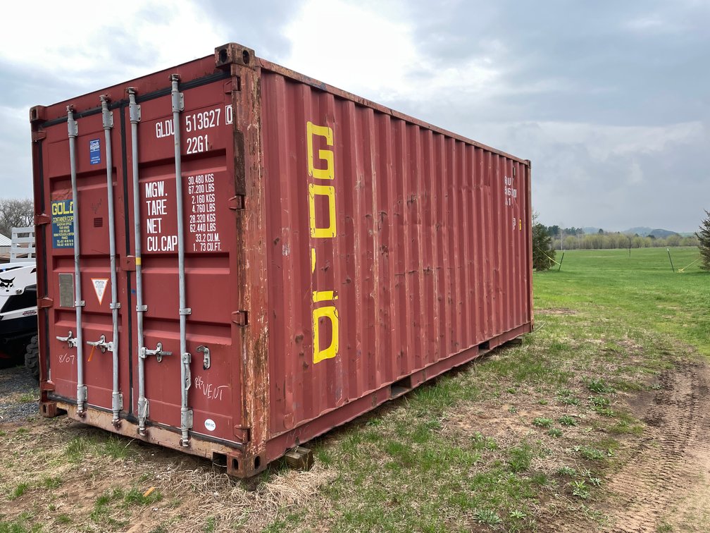 20' Metal Storage Container