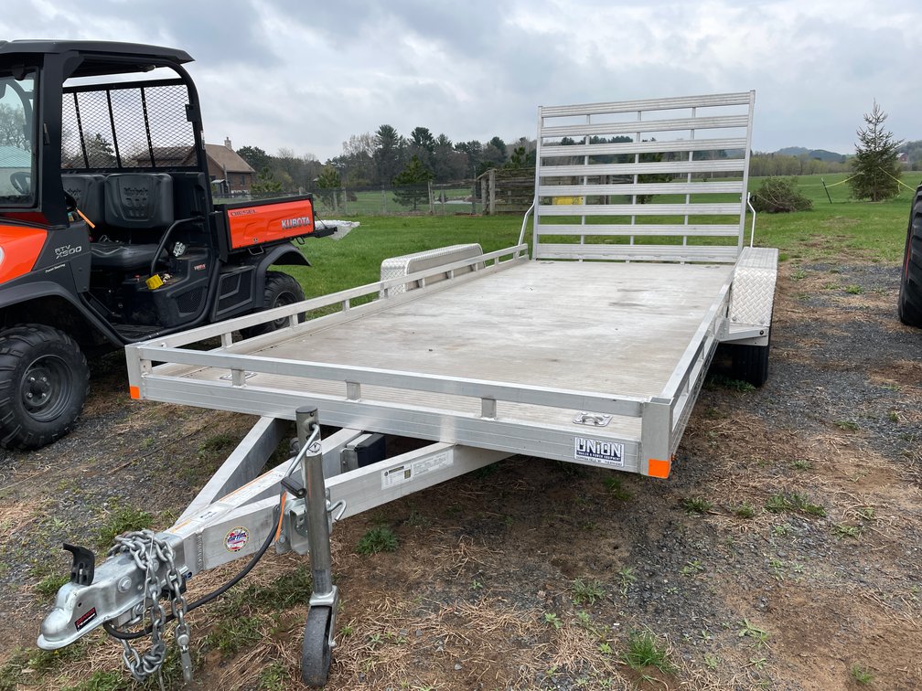2021 Bear Track Aluminum Trailer by Voyager (Has WI Title)