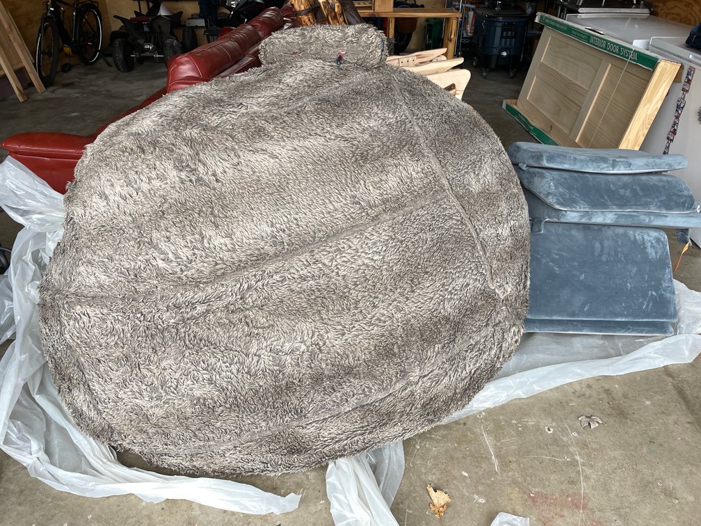 Lovesac Bean Bag Chair and Lunix Cushions