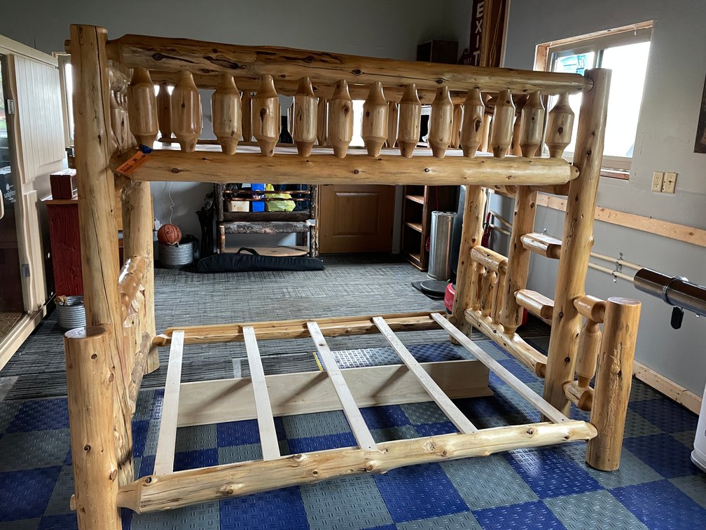 Log Bunkbed