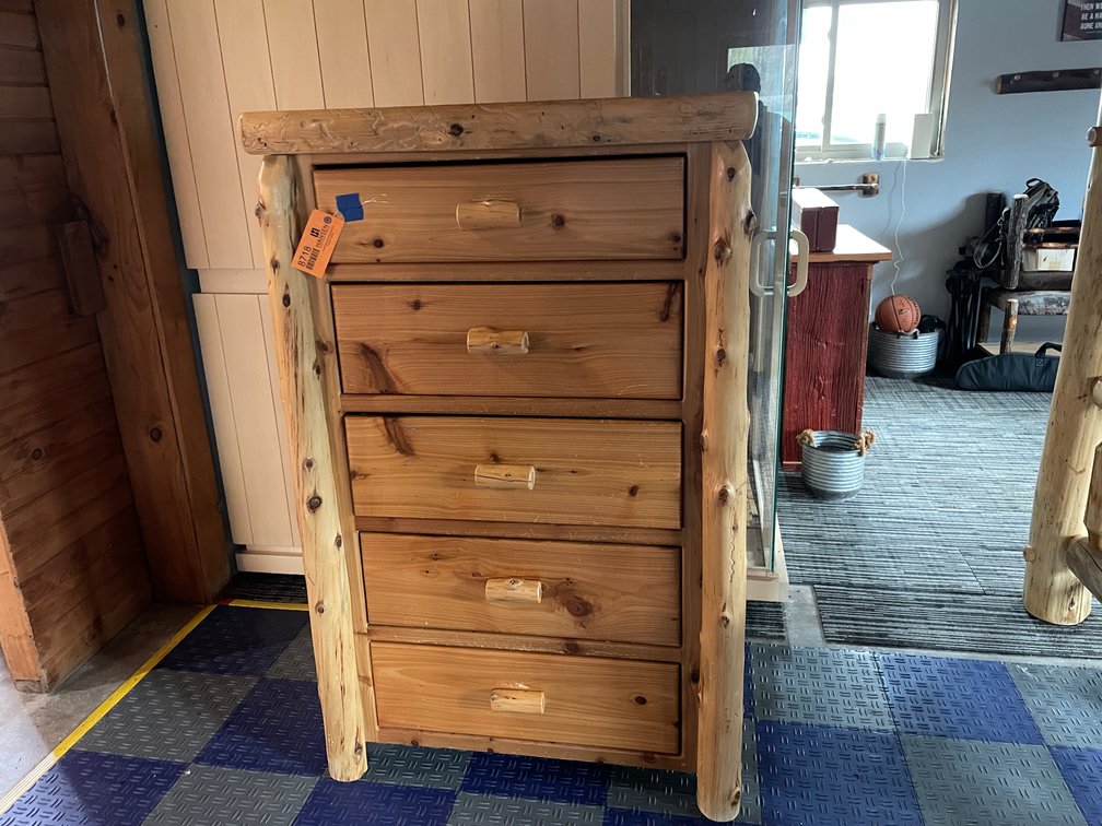 Rustic Wooden Dresser