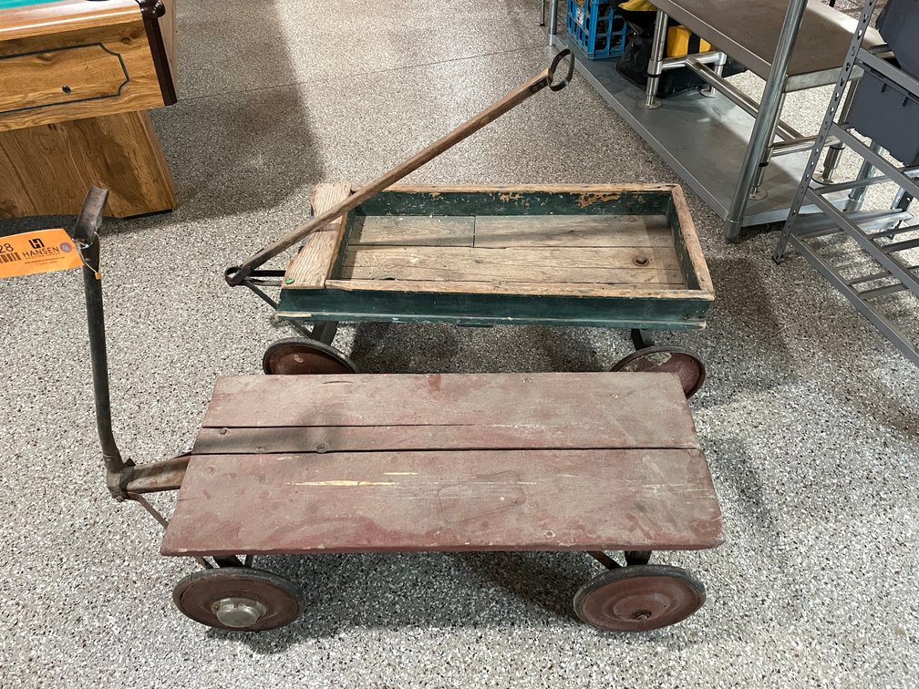 (2) Vintage Wagons
