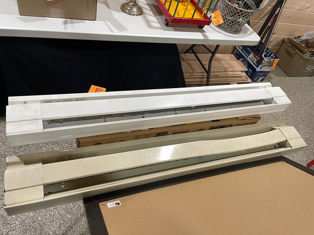 (2) Electric Baseboard Heaters