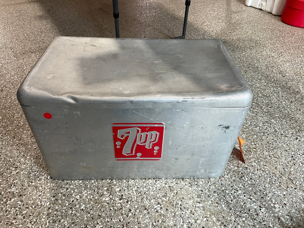 Vintage 7Up Cooler