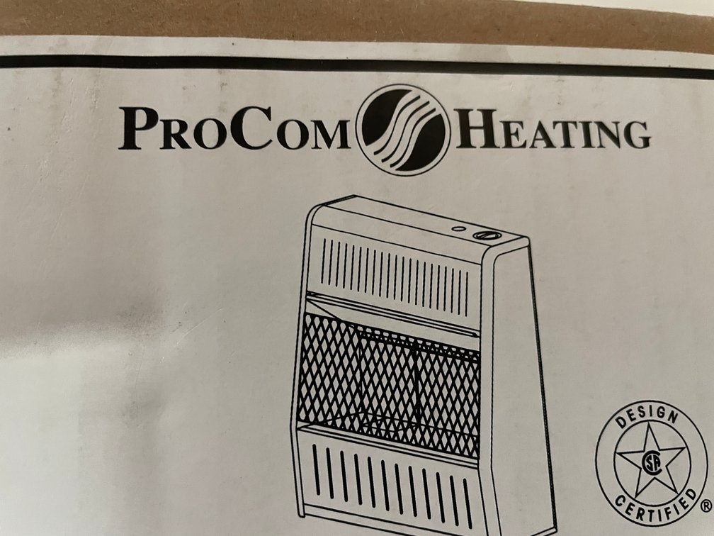New ProCom Propane Heater