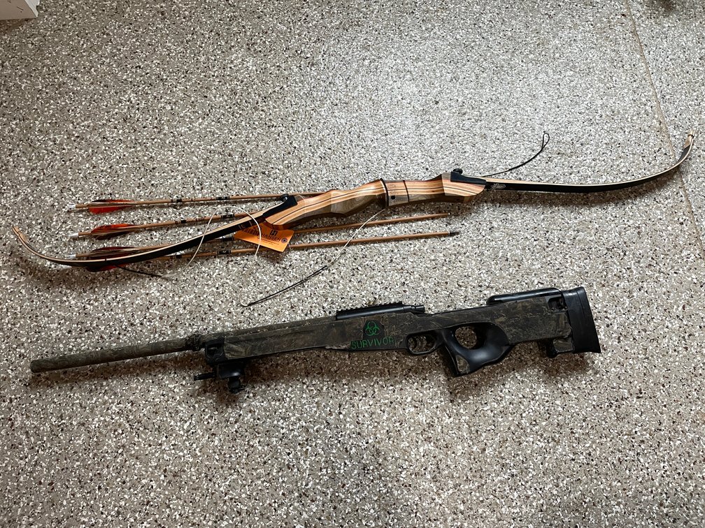 Monarch Recurve Bow and BB Gun