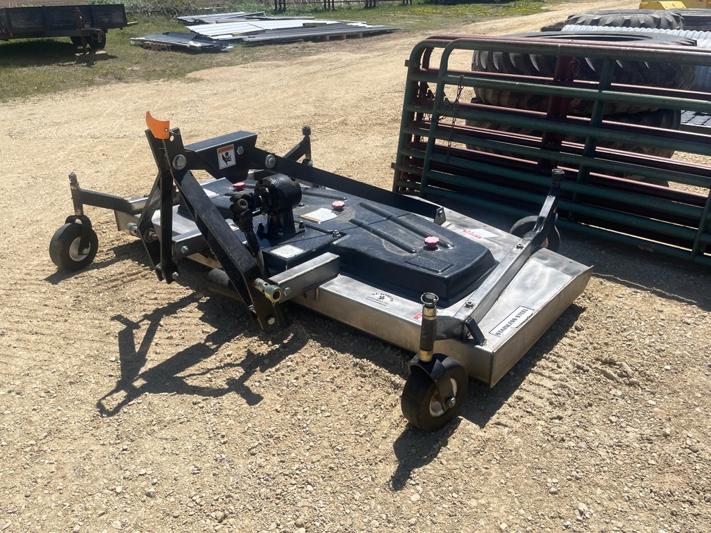 84" Stainless Steel Finish Mower