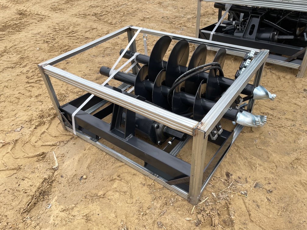 JCT Skid Steer Auger Drive Attachment