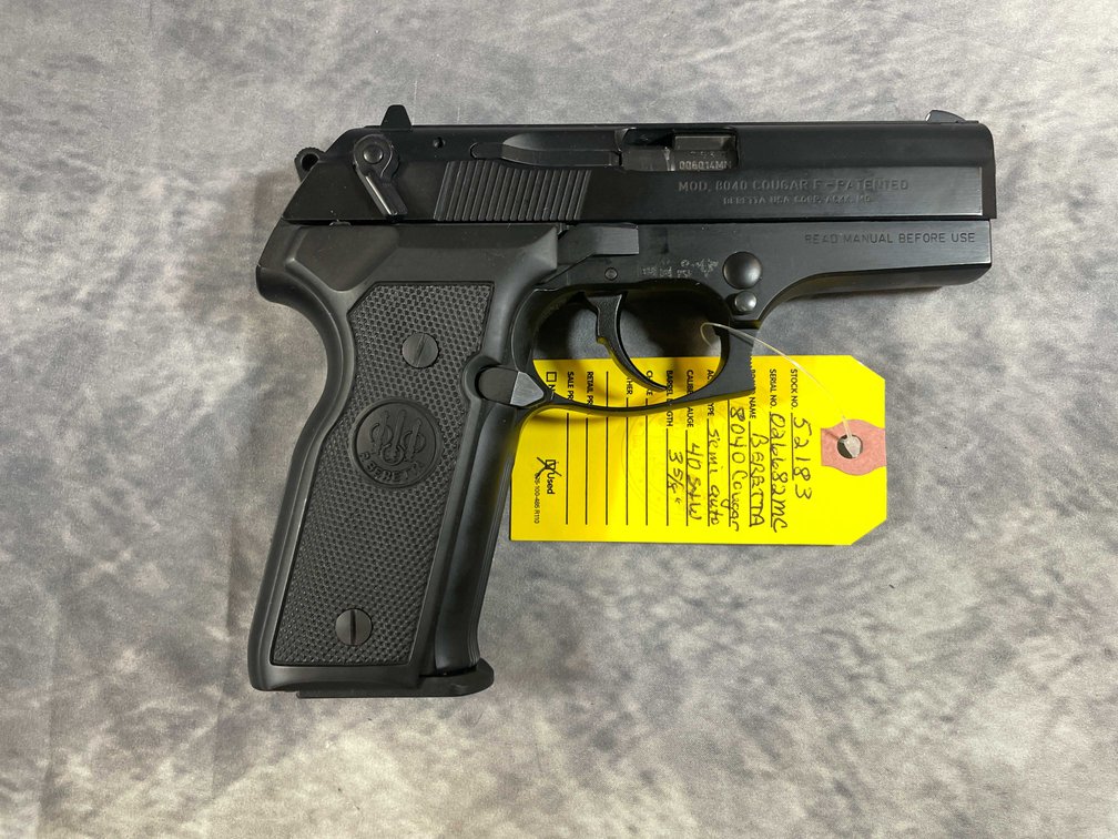 Beretta  8040 Cougar  40 S&W  Pistol, SN: 026682MC