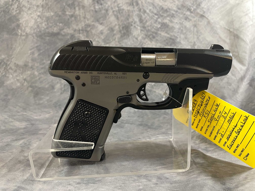 Remington  R51 9mm Luger  Pistol, SN: H025764R51