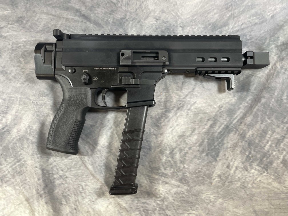 Utas USA  UT9-Mini Machine  9mm Luger  Pistol, SN: UT-24A005038