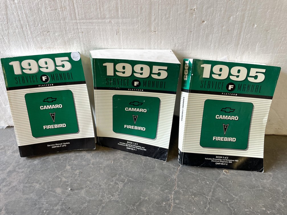 1995 Camaro Firebird Manuals (Las Cruces, NM)