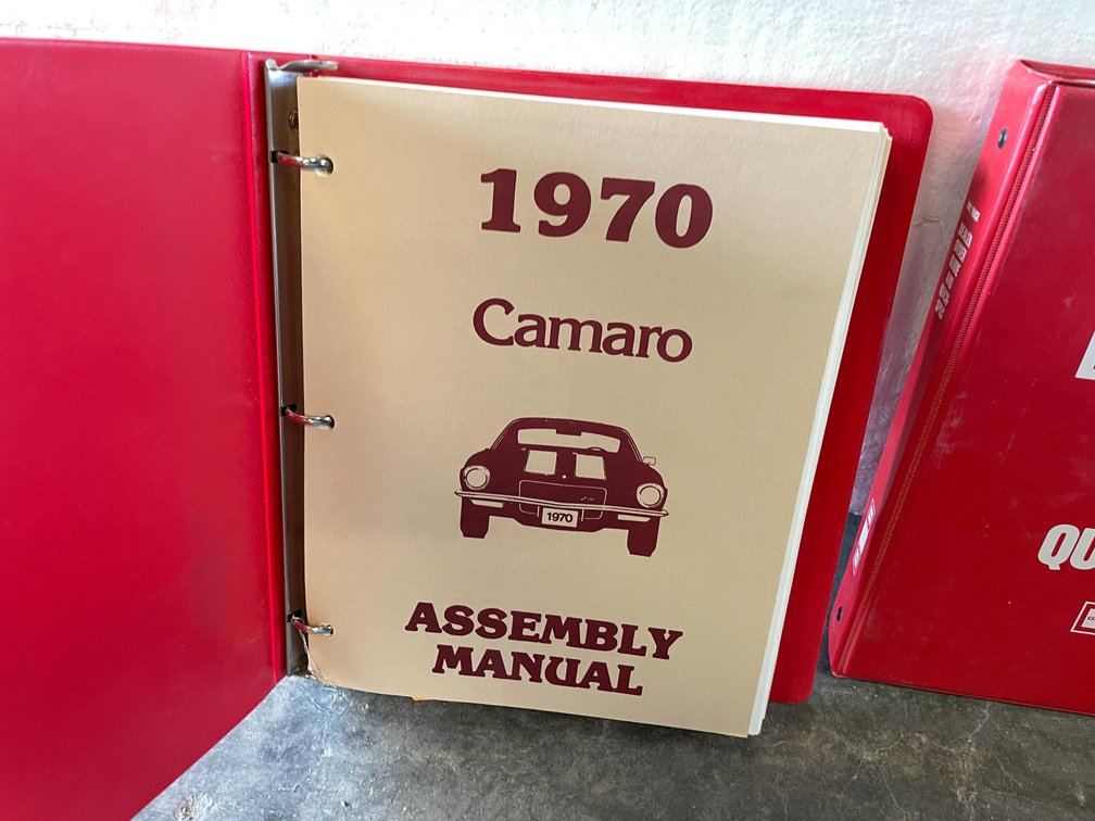 1967 and 1970 Camaro Assembly Manuals (Las Cruces, NM)
