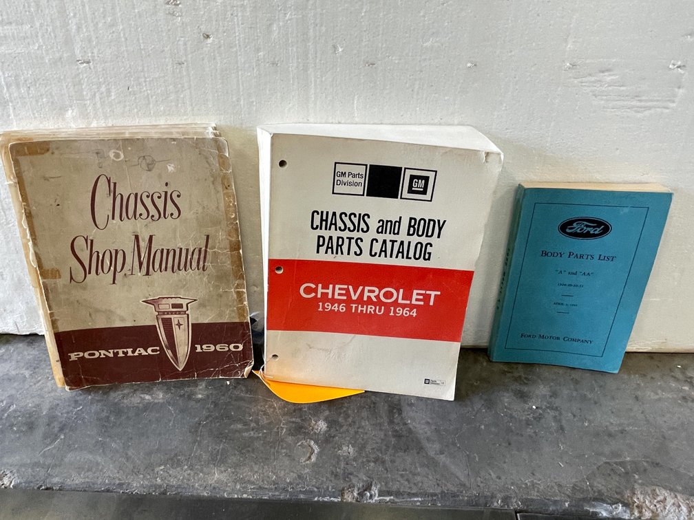 Vintage Ford, GM, and Pontiac Manuals (Las Cruces, NM)