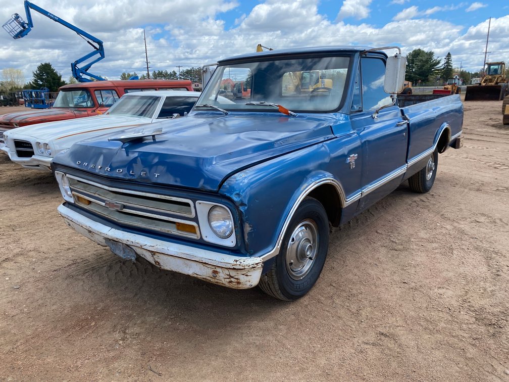 1967 Chevy C10 Pickup (Title in Delay) (Nitke Yard-Mosinee, WI)