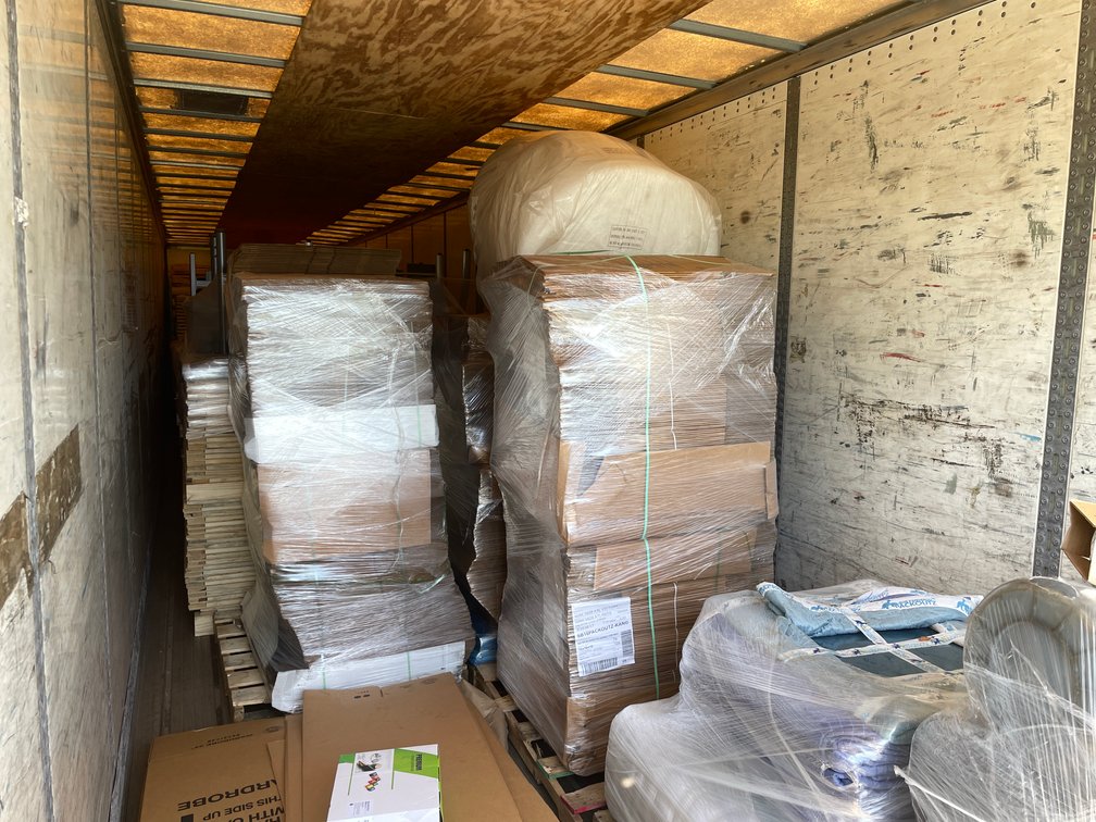 Contents of Van Trailer