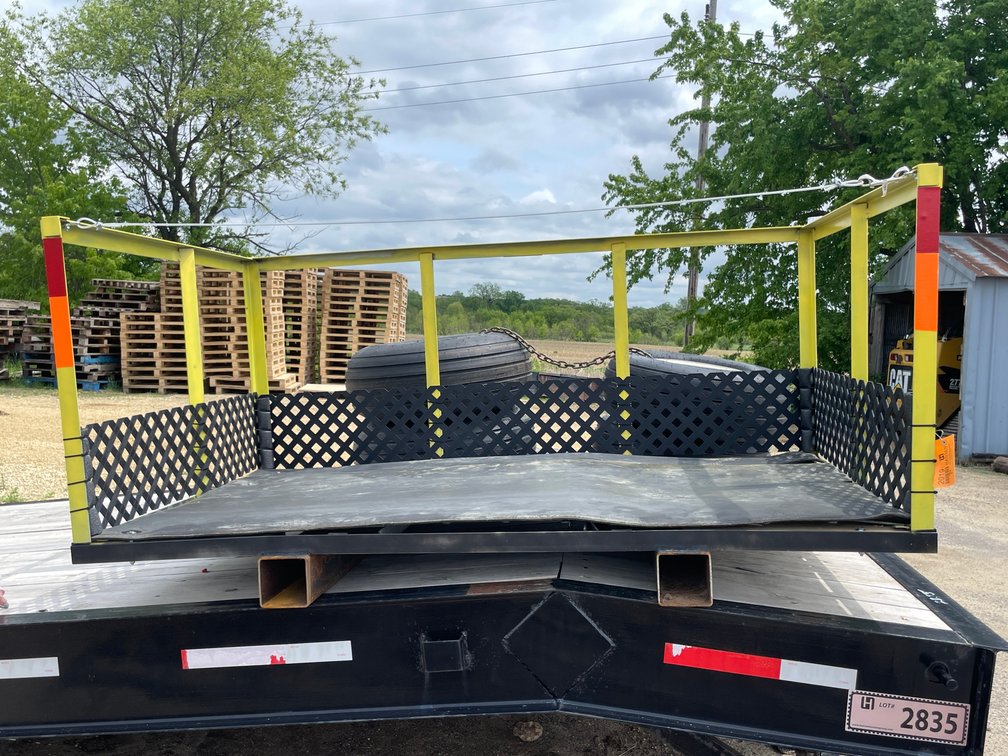 Man Basket Fits Pallet Forks