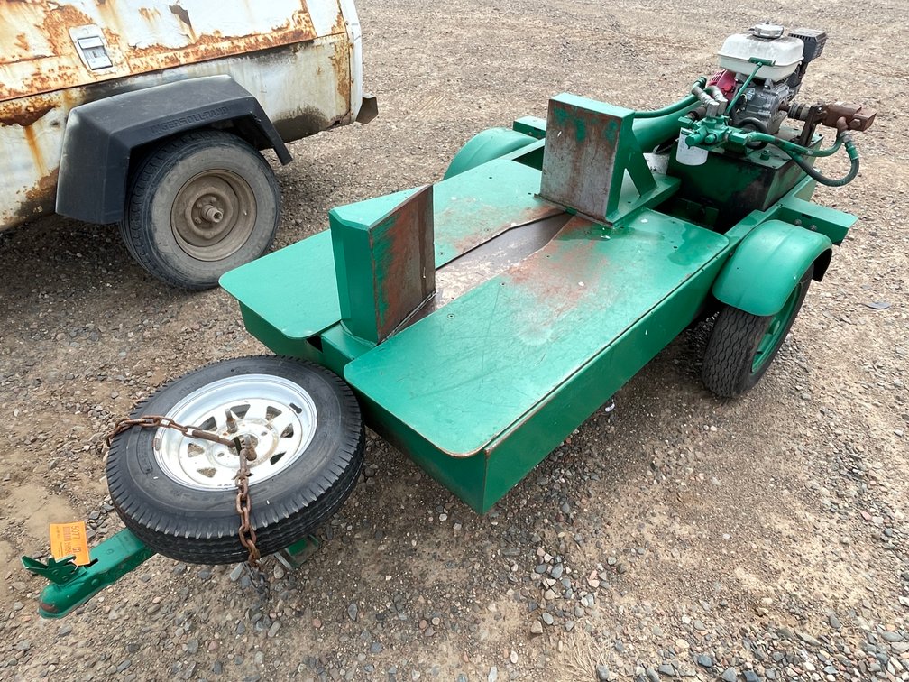 Towable Hydraulic Log Splitter