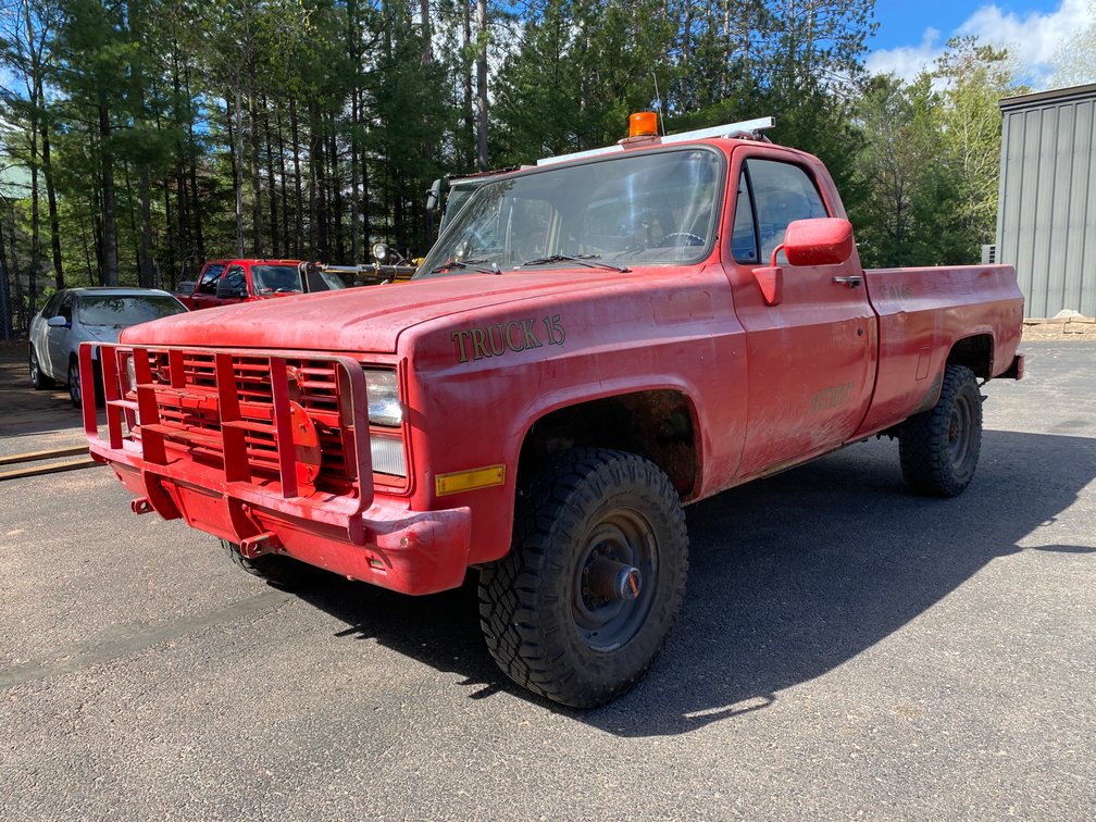1986 Chevy D30 M1108 Military Truck (Has WI Title) (Schofield, WI)