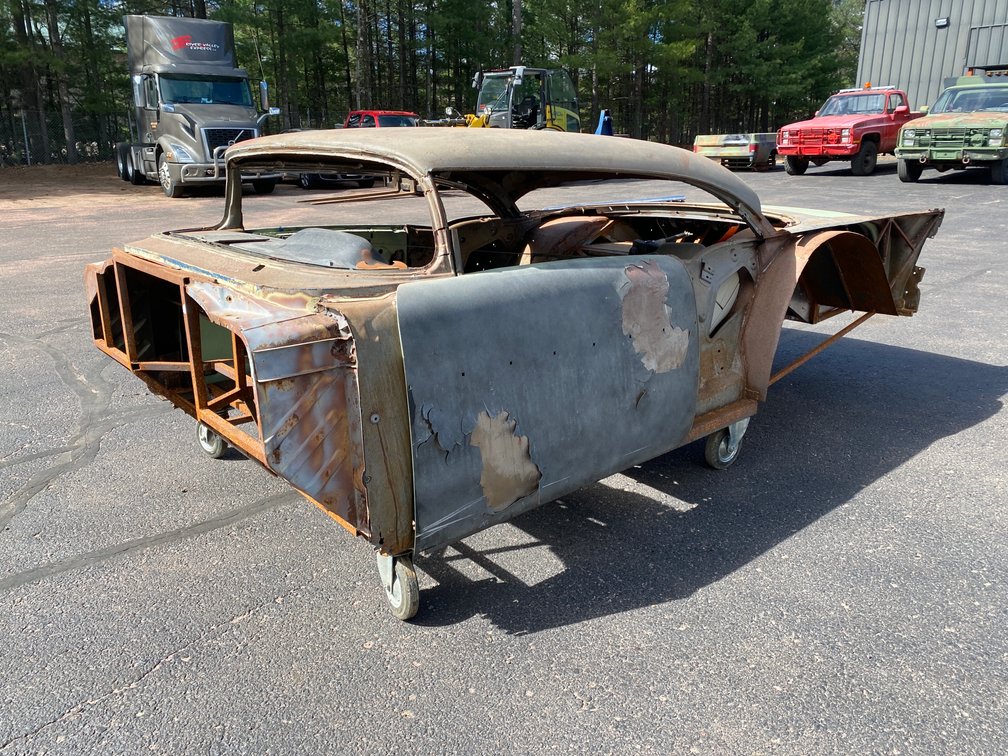 1957 Chevy Belair 2-Door Hardtop Body Parts (No Title) (Schofield, WI)