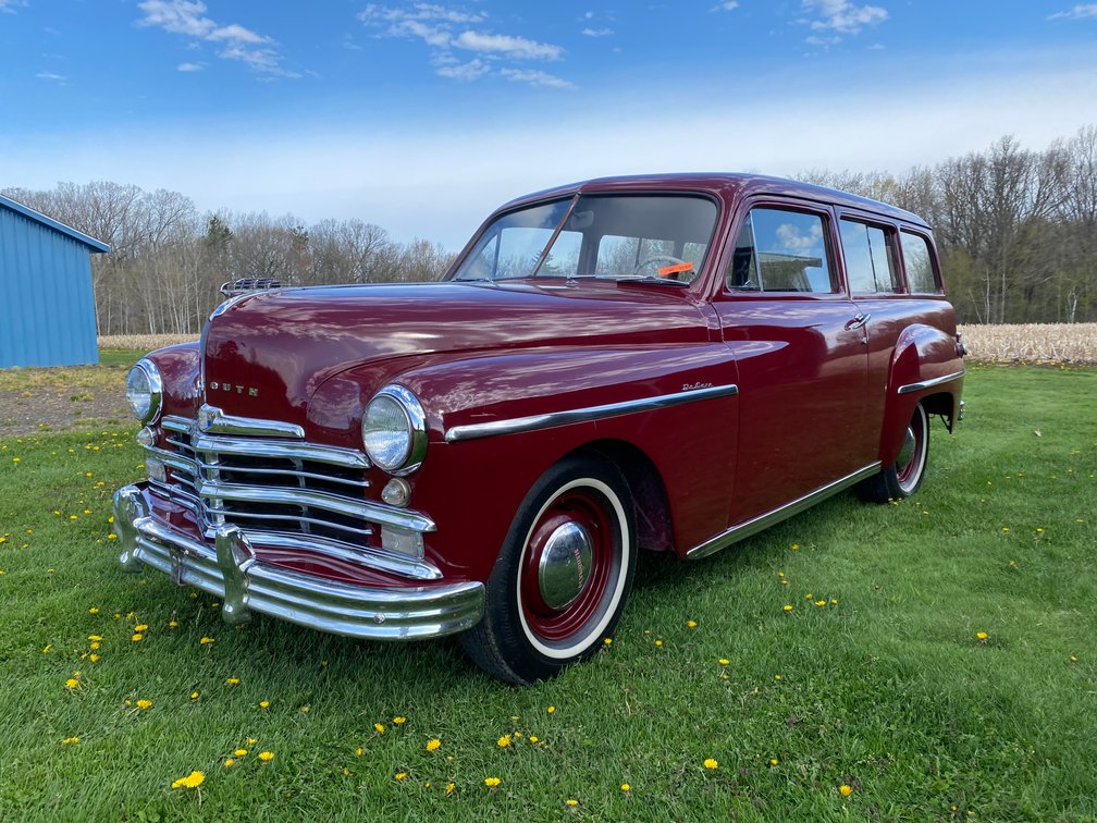 1949 Plymouth Suburban Deluxe (Has WI Title) (Cadott, WI)