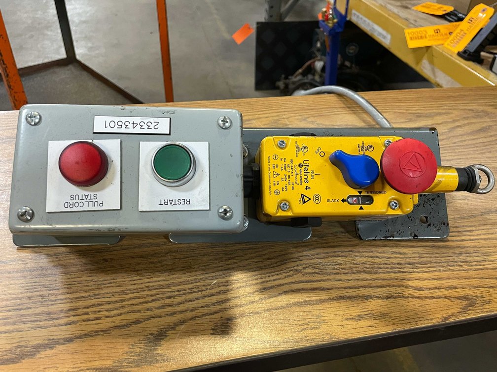 Lifeline Cable Pull Switch With Push Button Station (PR13)