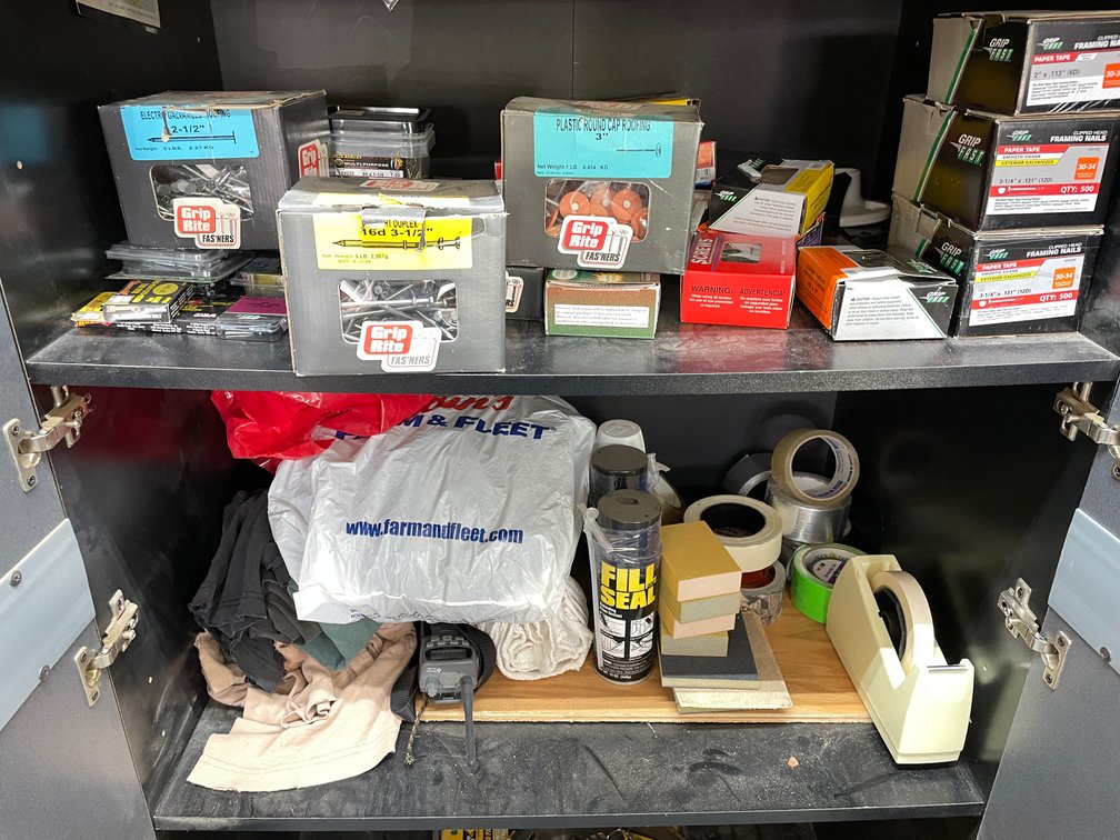 Large Assorted of Screws and Nails