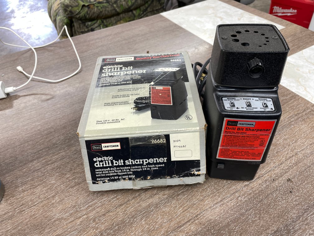 Sears Craftsman Electric Drill Bit Sharpener