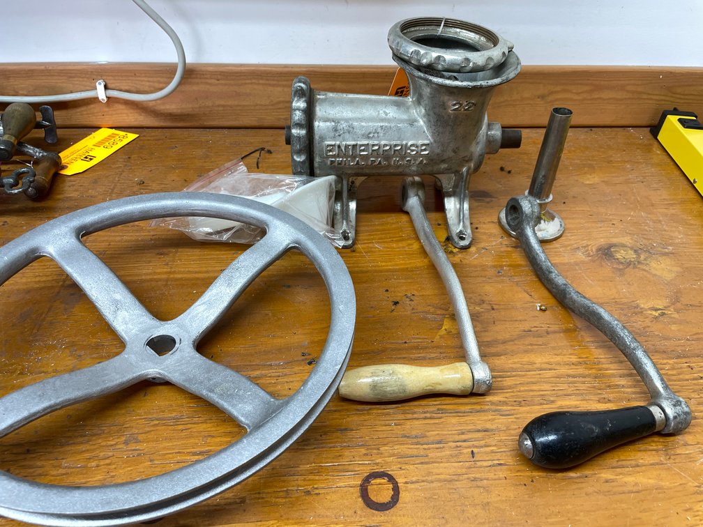 Vintage Enterprise Meat Grinder