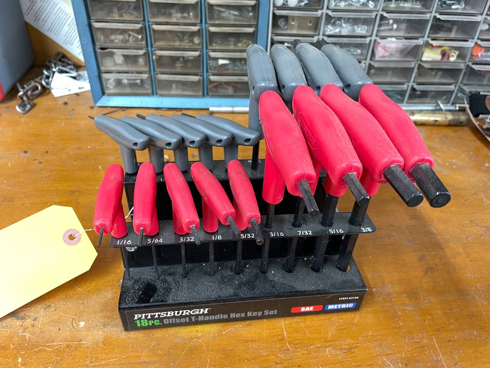 18-Piece Pittsburgh Hex Key Set