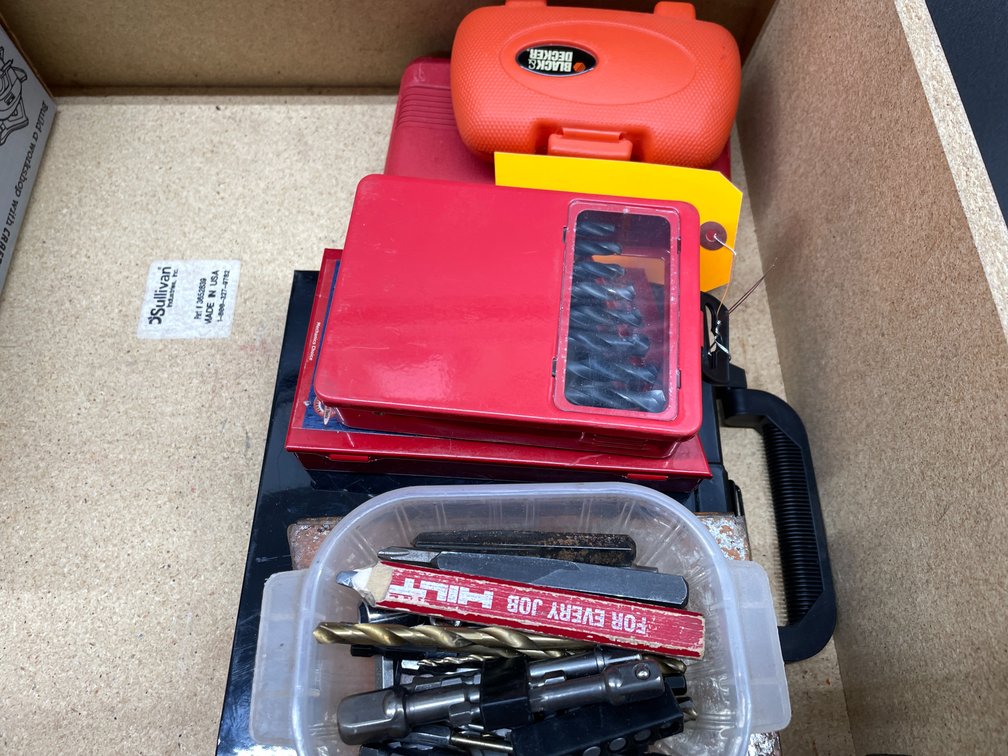 (6) Sets of Drill Bits and Misc. Extra Bits