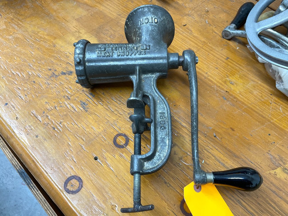 Vintage Enterprise Meat Grinder