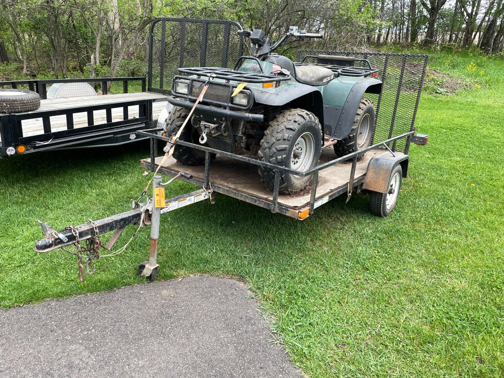2006 Chilton Mfg. Single Axle Utility Trailer (No Title)