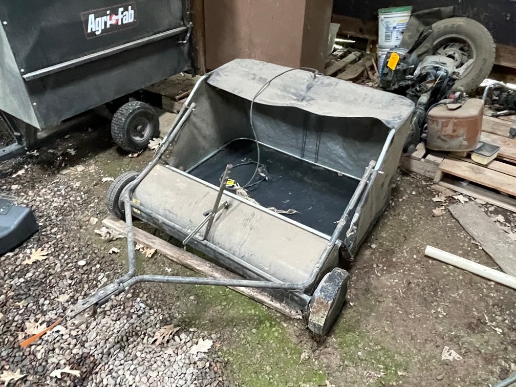 Agri-Fab Pull Behind Lawn Sweeper