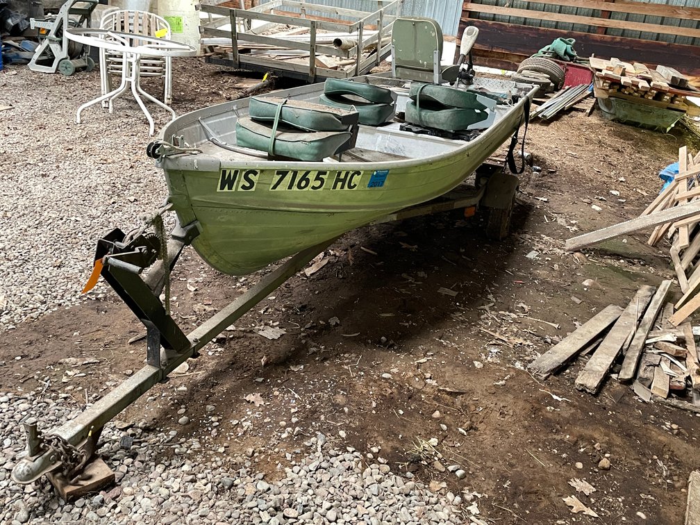 Sea King 13' 6" Aluminum Boat (No Title)