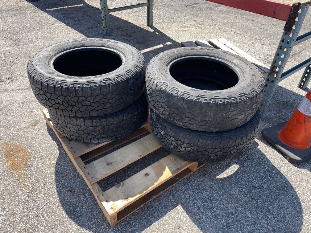 (4) goodyear Wrangler Tires (O3)