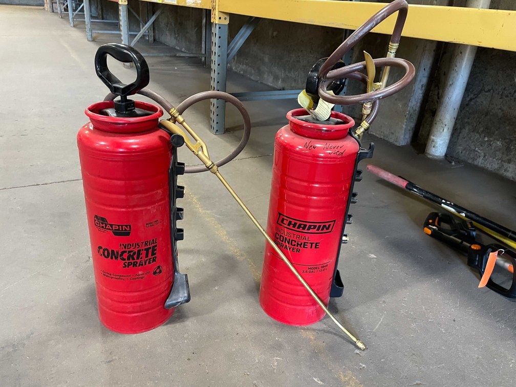 (2) Concrete Sprayers (PR9)
