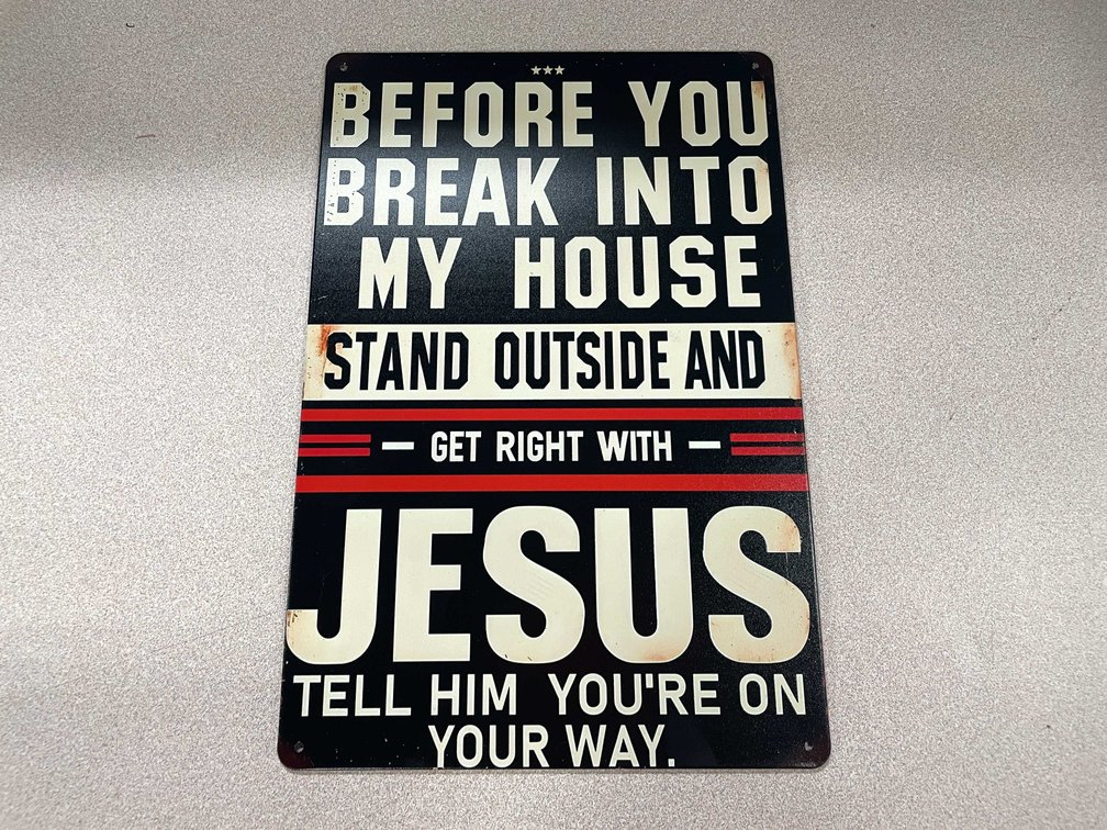 Collectable Metal Sign (T2)