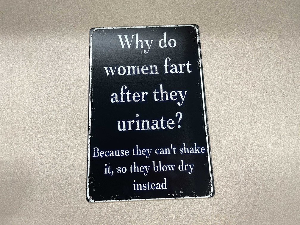 Collectable Metal Sign (T2)
