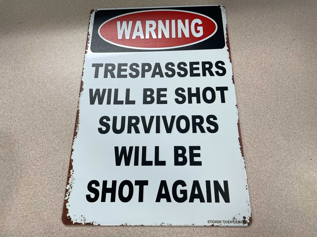 Collectable Metal Sign (T2)