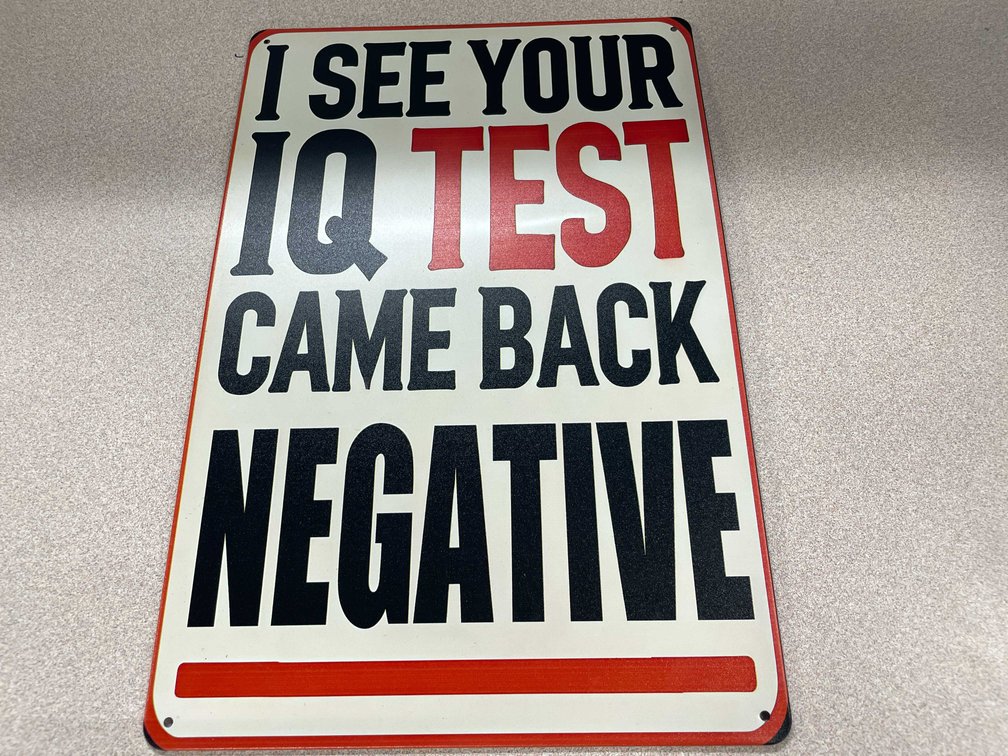 Collectable Metal Sign (T2)