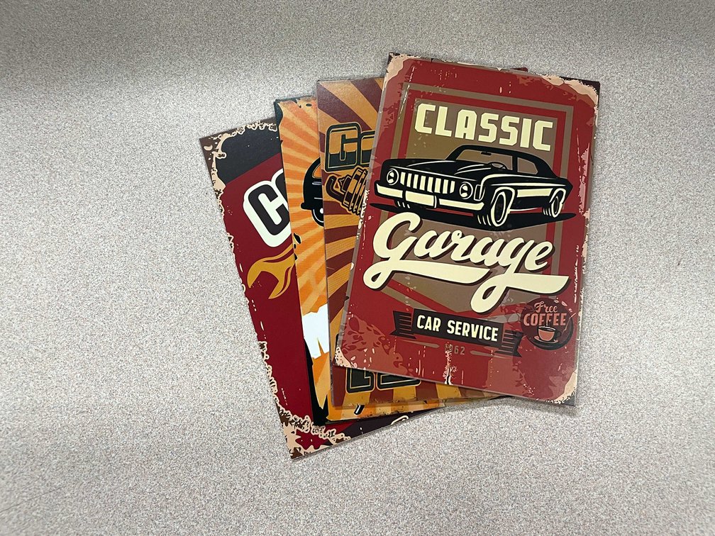 Garage signs (T2)