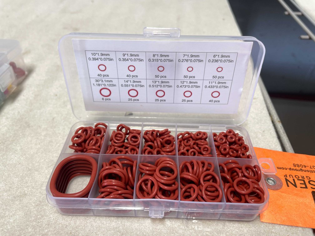 Silicone O-ring kit (CW)