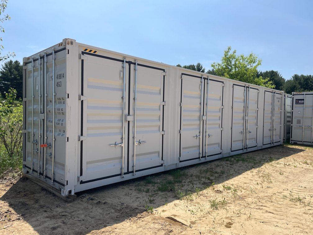 40' High Cube Multi-Door Shipping Container