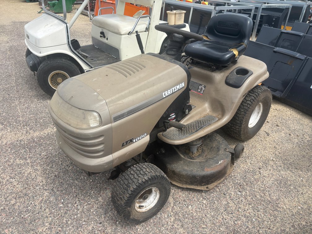 Craftsman LTX 1000 Riding Lawn Mower
