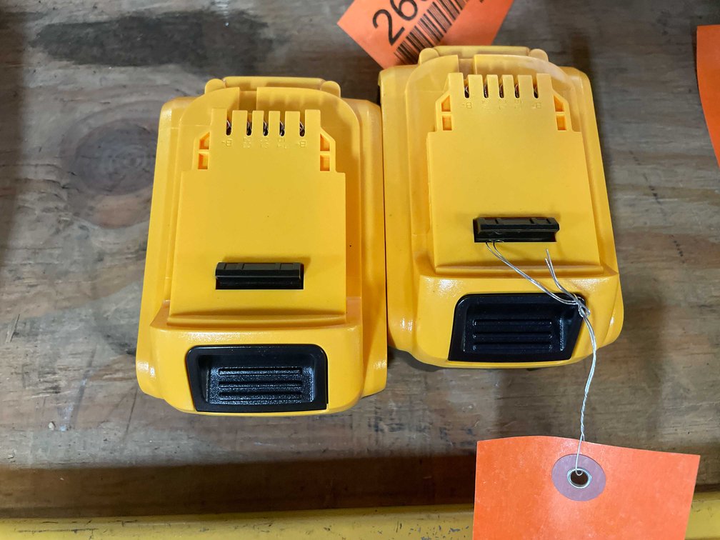 (2) 20 V DeWalt Compatible Batteries (PR12)