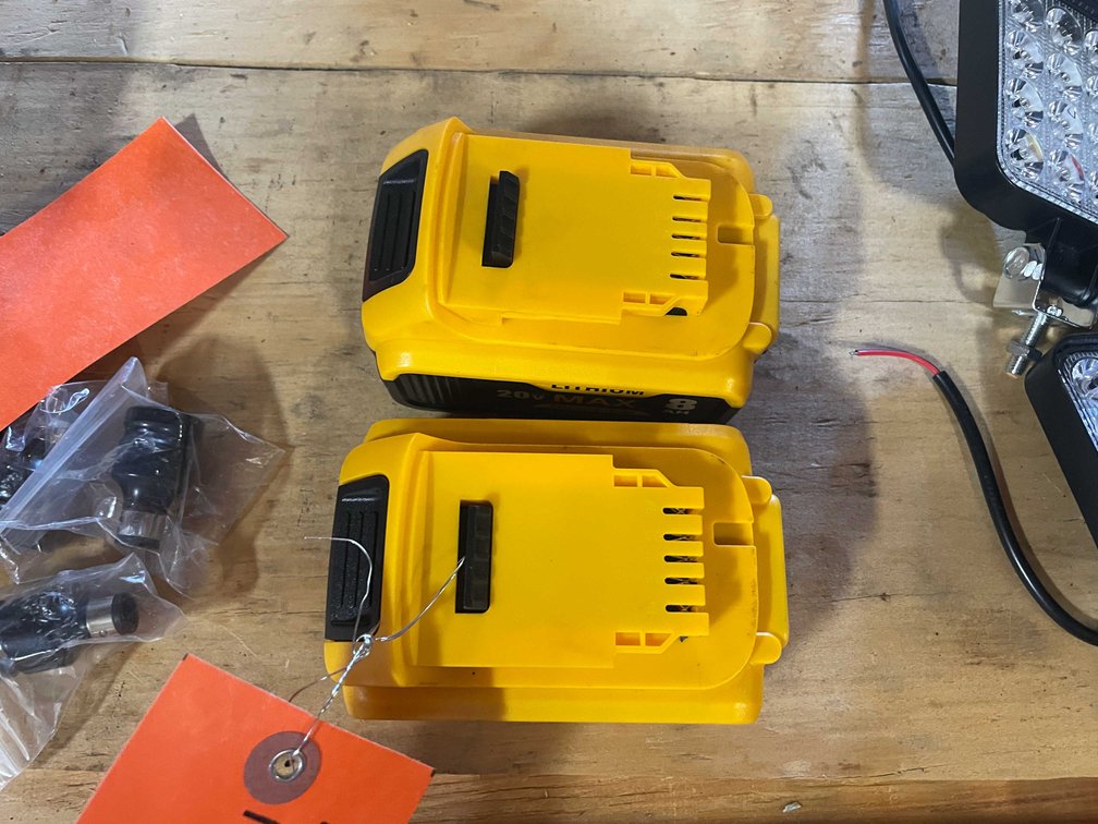 (2) DeWalt 20 Volt Compatible Batteries (PR13)