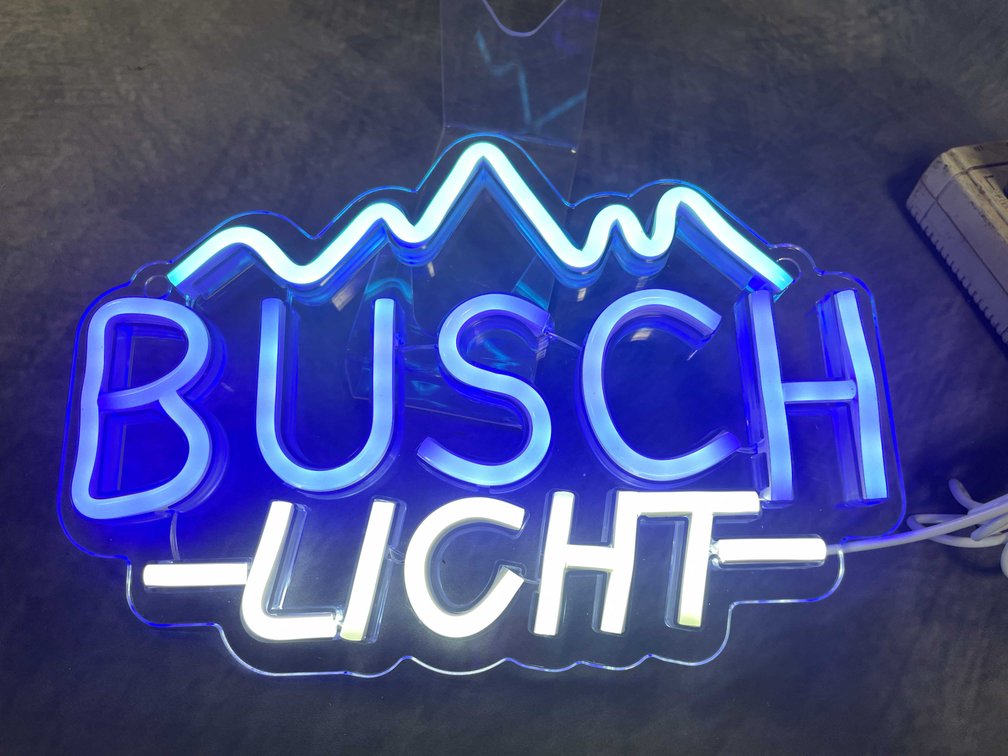 Busch Light Mountain LED Neon Sign (T6)